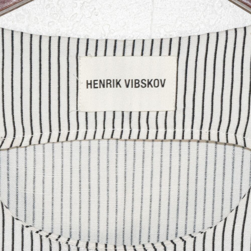 HENRIK VIBSKIV Women's Going on Stripe Dress Linen Viscoze SS16 - Picture 3 of 11